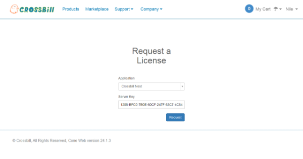 Nest. 7.Request a License