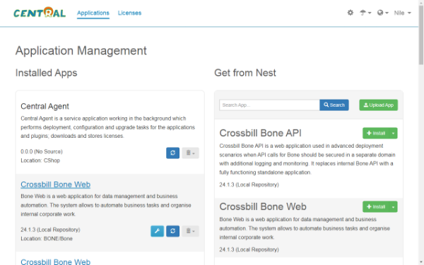 ConeShop. 5.Application Management ConeShop. 5.Application Management