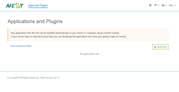 Nest. 14. Welcome screen Nest. 14. Welcome screen